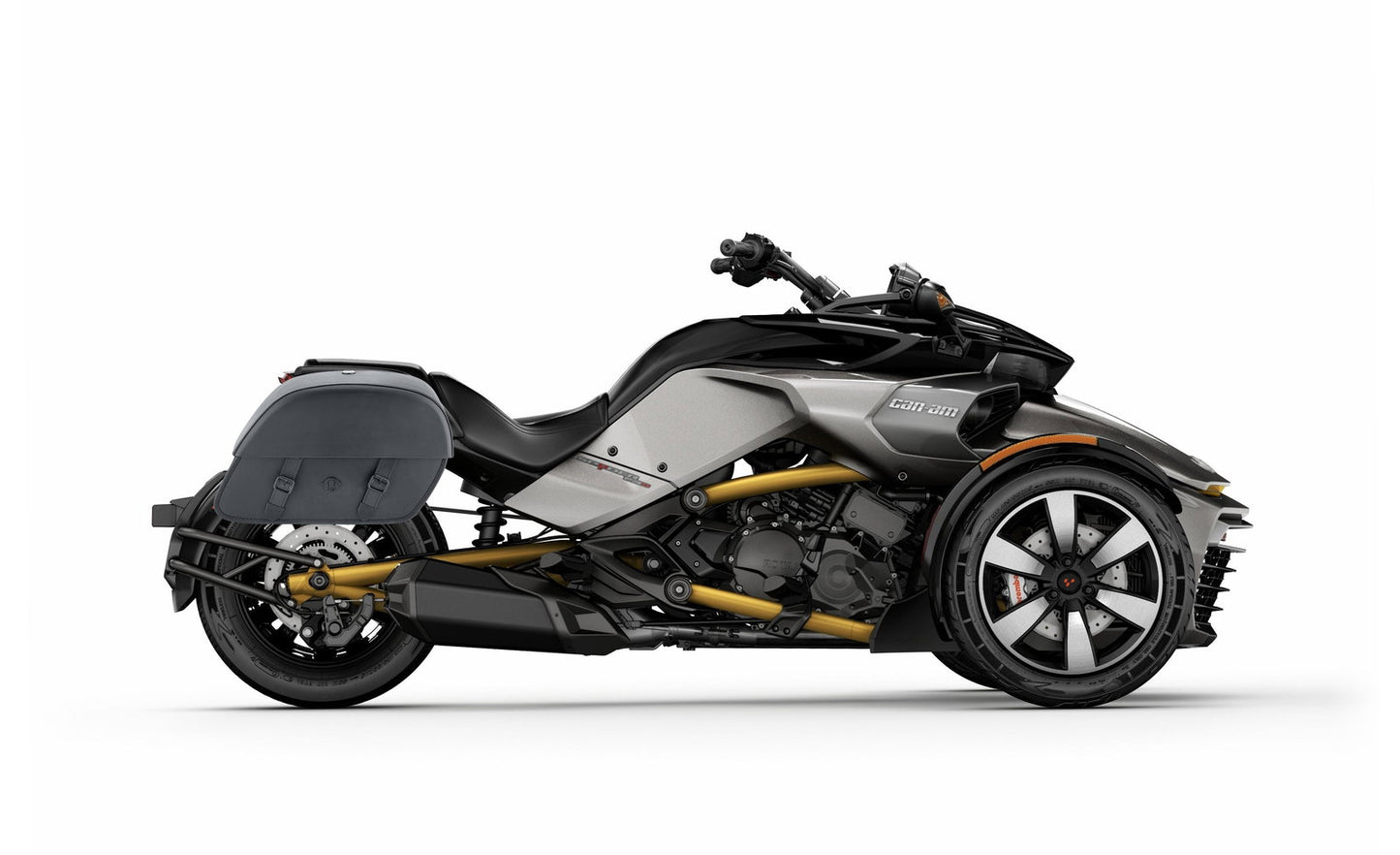 28L - Baelor Medium Hard Mount CAN AM Spyder F3-S Motocicleta Alforjas