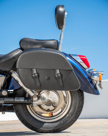28L - Baelor Medium Hard Mount Honda Shadow 1100 Sabre Motocicleta Alforjas