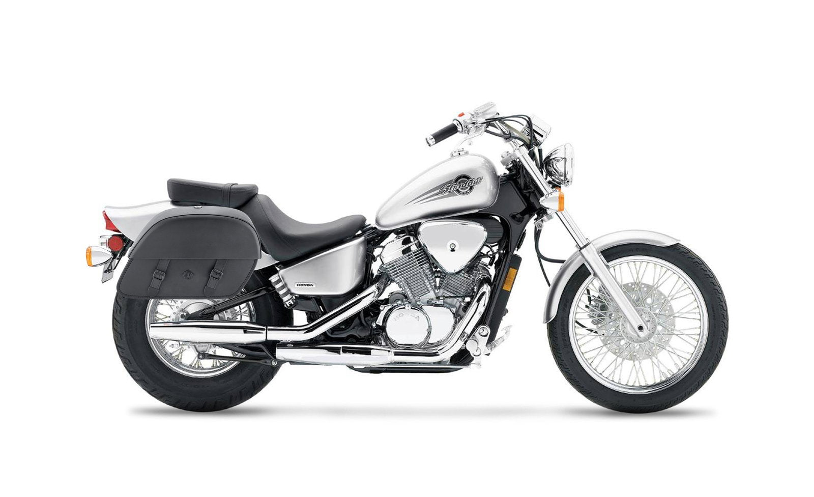 28L - Baelor Medium Hard Mount Honda Shadow 600 VLX Motocicleta Alforjas