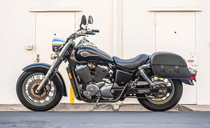 28L - Baelor Medium Hard Mount Honda Shadow 750 ACE Motocicleta Alforjas