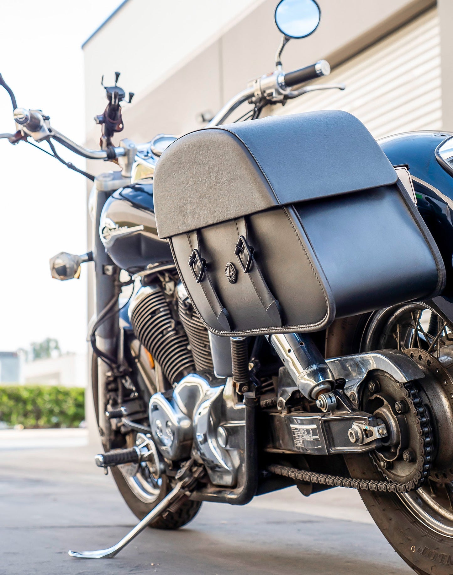28L - Baelor Medium Hard Mount Honda Shadow 750 ACE Motocicleta Alforjas
