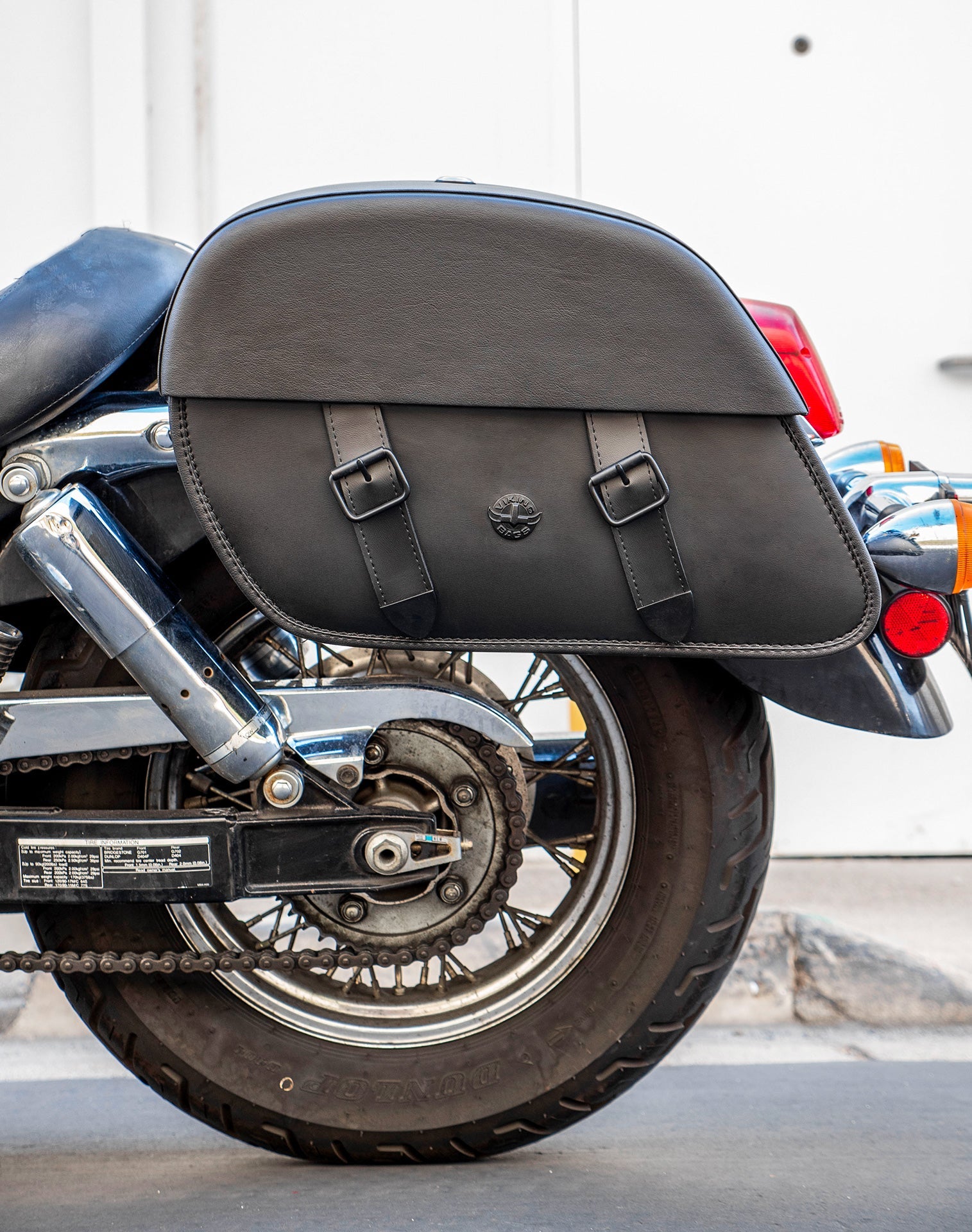 28L - Baelor Medium Hard Mount Honda Shadow 750 ACE Motocicleta Alforjas