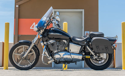28L - Baelor Medium Hard Mount Honda Shadow 1100 Spirit Motocicleta Alforjas