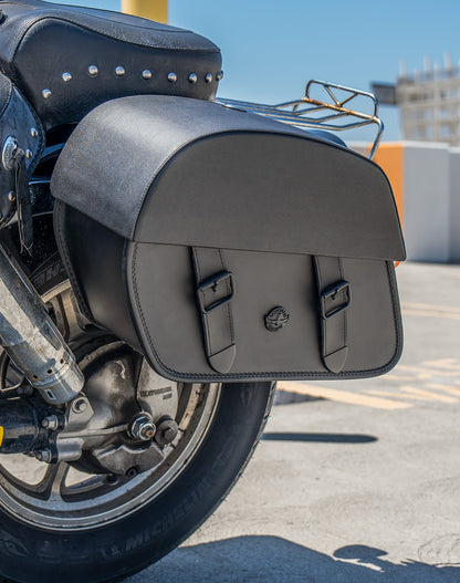 28L - Baelor Medium Hard Mount Honda Shadow 1100 Spirit Motocicleta Alforjas