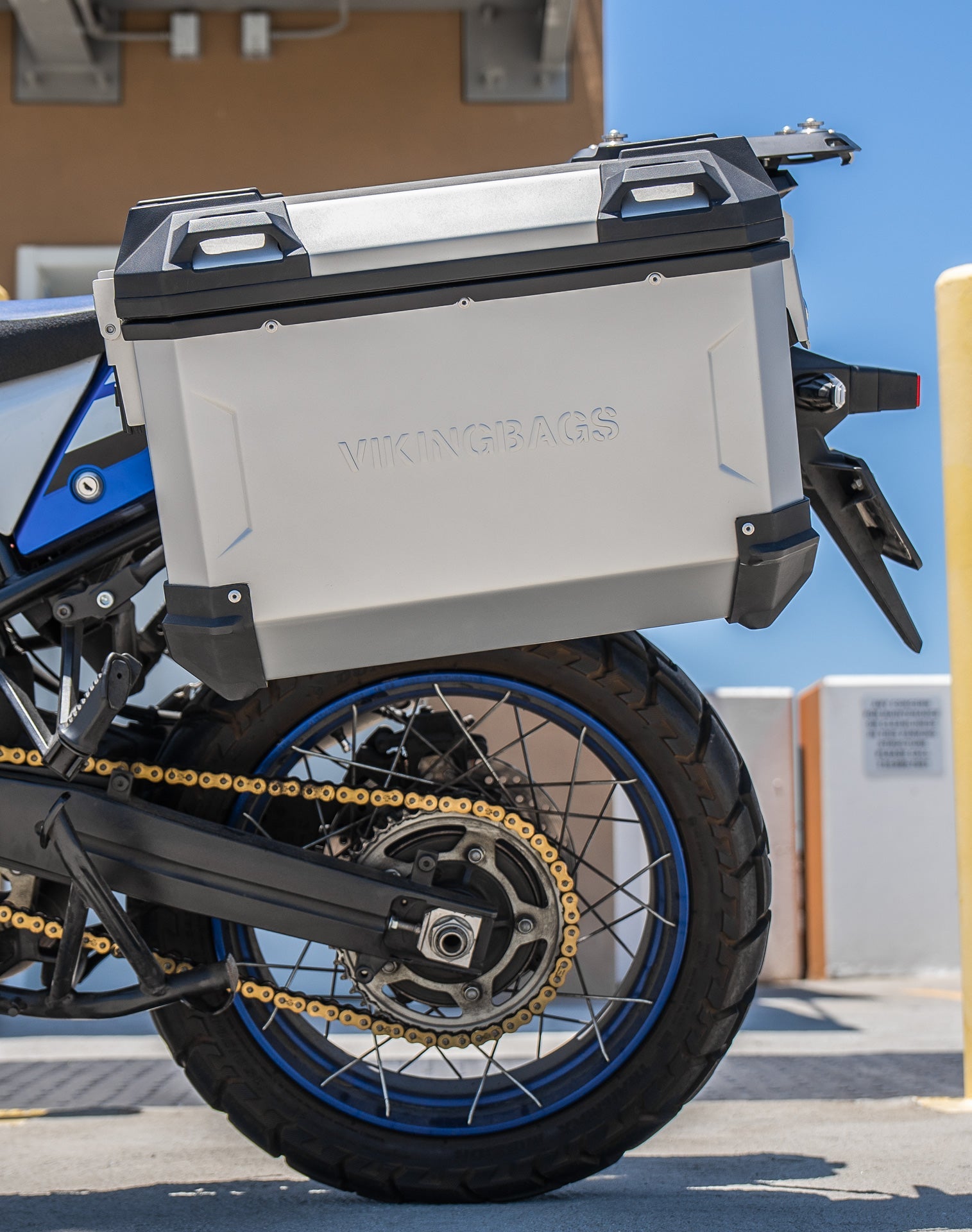 45L - Apex XL Suzuki V-Strom 1050 Aluminum Side Cases Silver