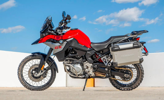 45L - Apex XL BMW F 850 GS Aluminum Side Cases Silver