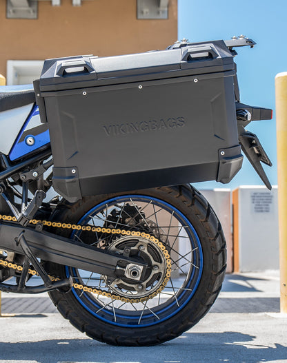 45L - Apex XL Suzuki V-Strom 1050 Aluminum Side Cases Black