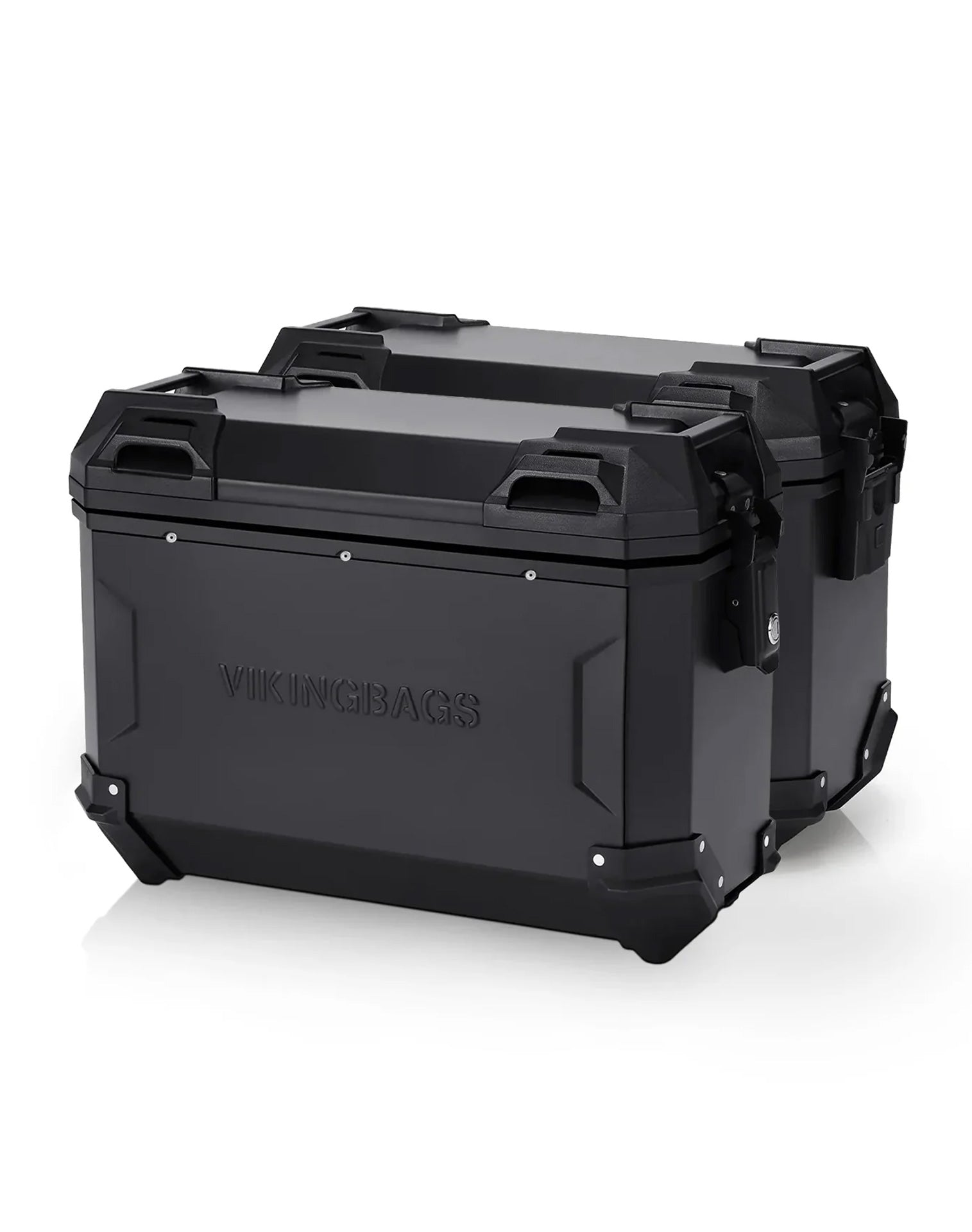 45L - Apex XL Kawasaki Versys 1000 Aluminum Side Cases Black