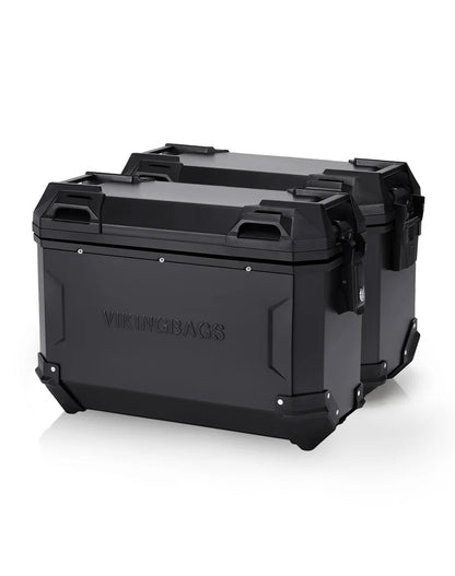 45L - Apex XL Kawasaki Versys 1000 Aluminum Side Cases Black