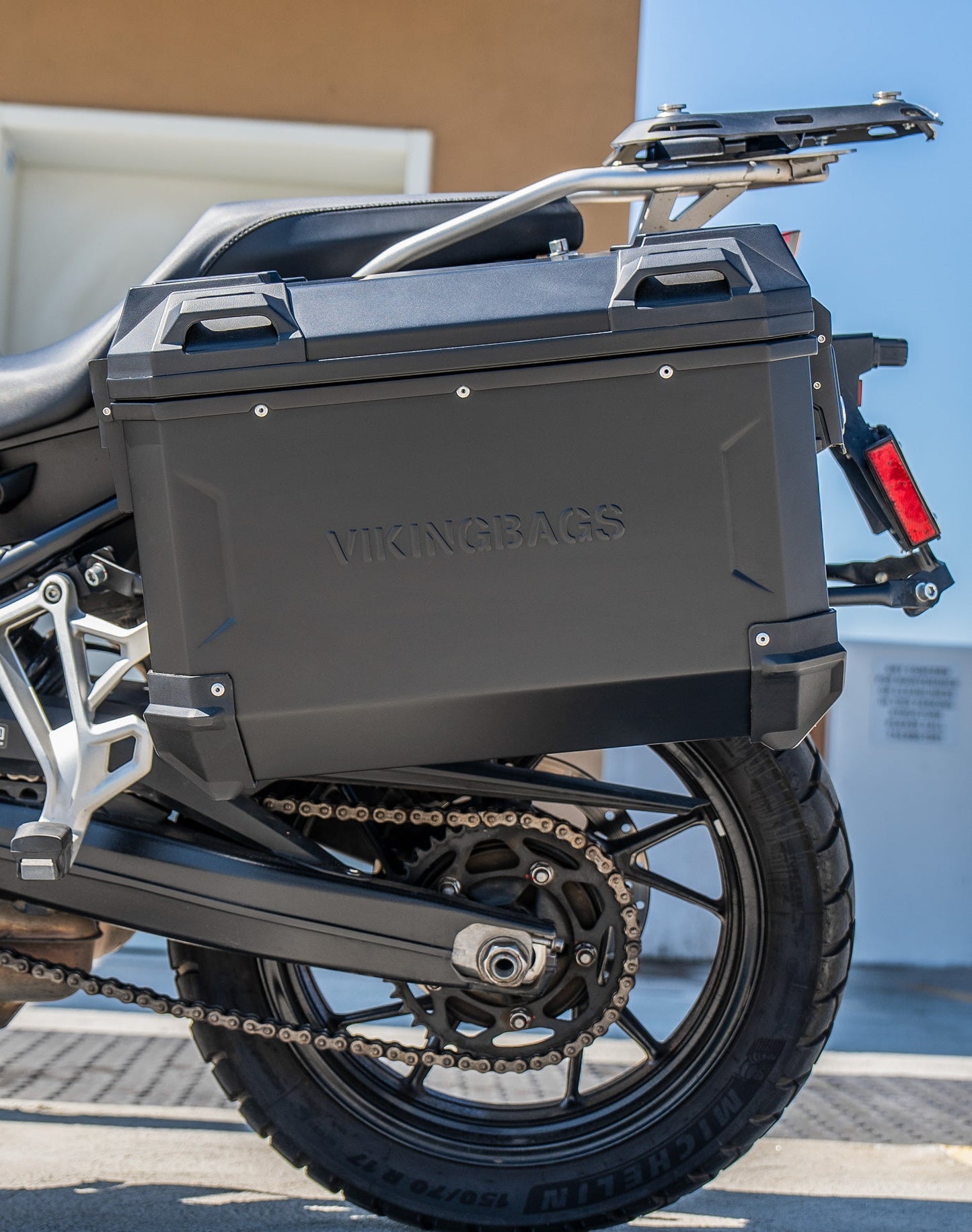 45L - Apex XL BMW F 750 GS Aluminum Side Cases Black