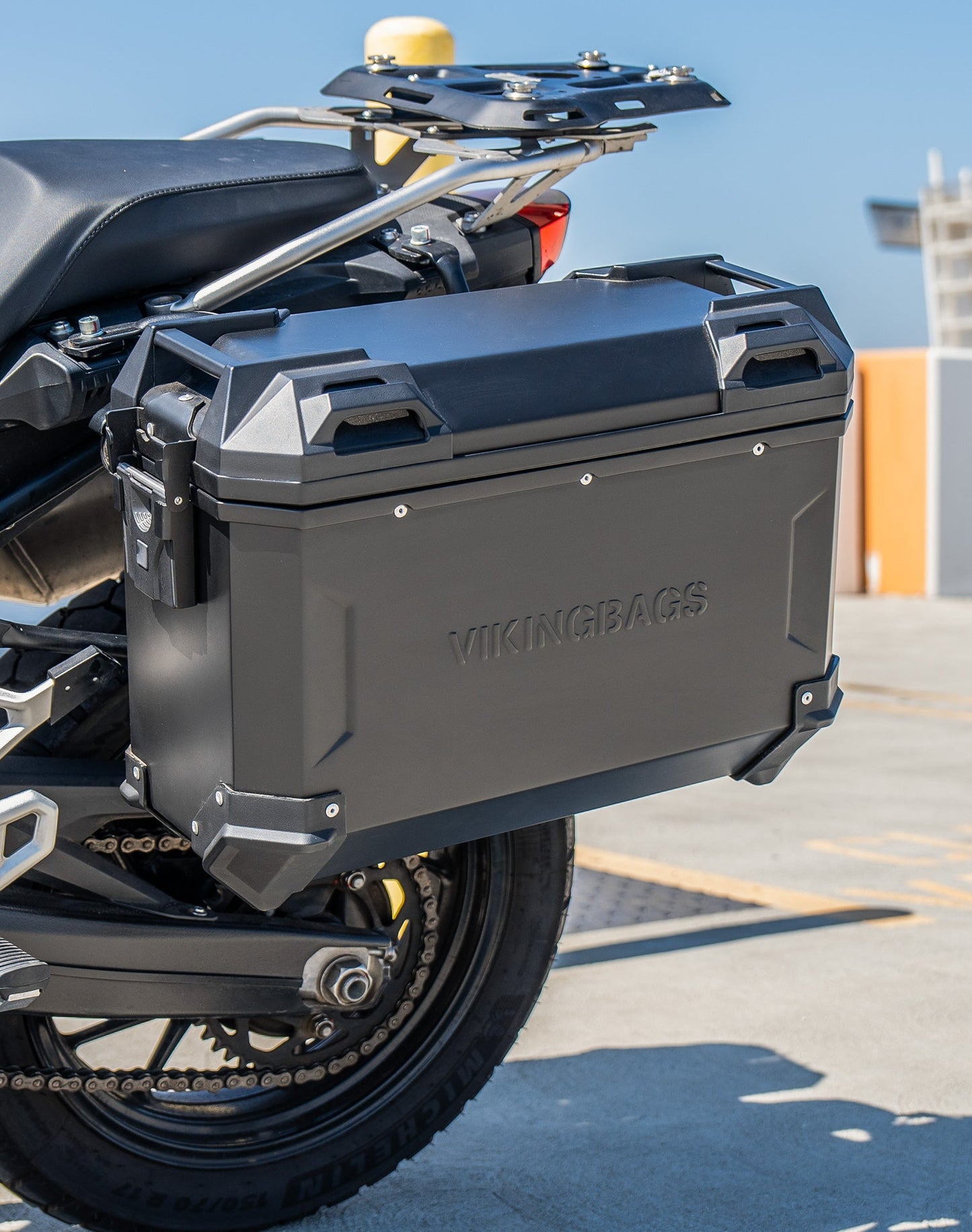 45L - Apex XL BMW F 750 GS Aluminum Side Cases Black