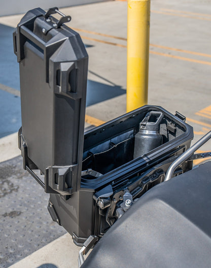 45L - Apex XL BMW F 750 GS Aluminum Side Cases Black