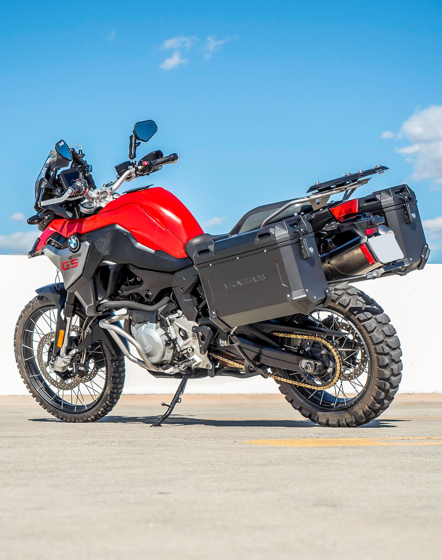 45L - Apex XL BMW F 850 GS Aluminum Side Cases Black