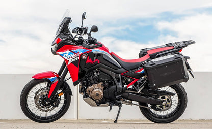 45L - Apex XL Honda CRF1100L Africa Twin ADV Sports ES Aluminum Side Cases Black