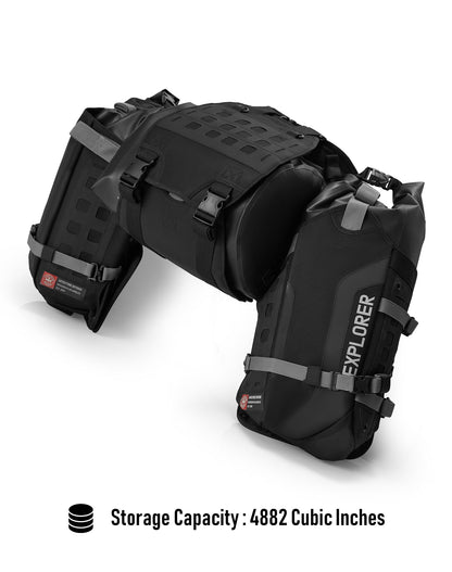 80L - Odyssey Kawasaki ADV Touring Luggage System