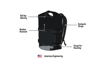 8L - Mochila Odyssey KTM Adventure Touring