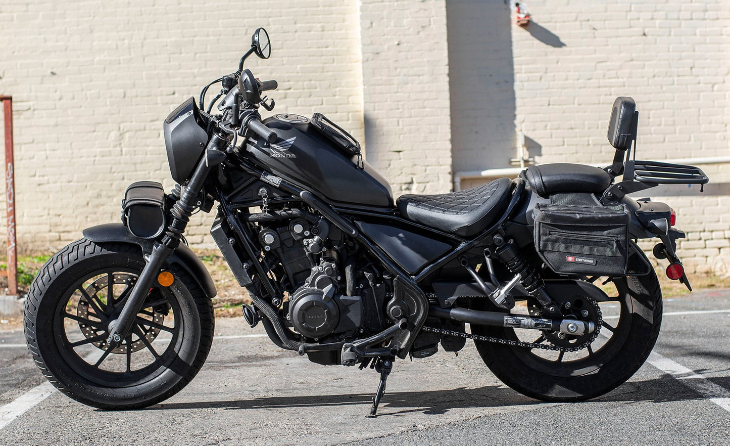 10L - Patriot Small Honda Rebel 500 Throw Over Alforjas