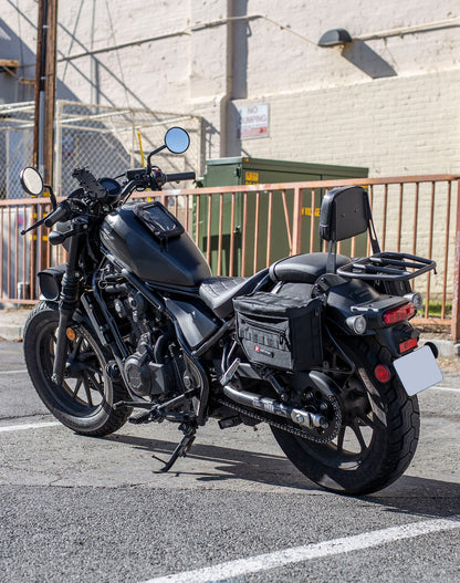10L - Patriot Small Honda Rebel 500 Throw Over Alforjas