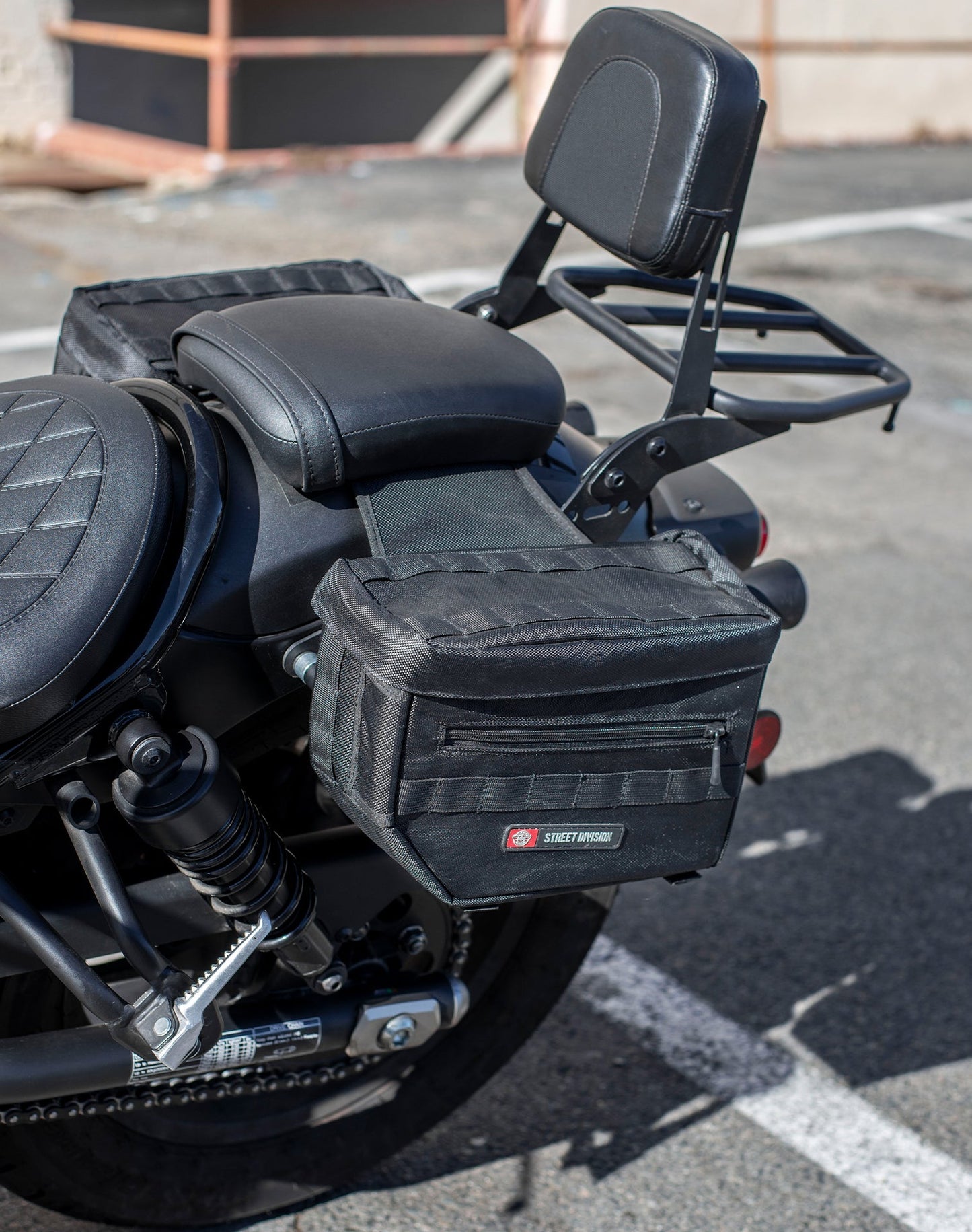 10L - Patriot Small Honda Rebel 500 Throw Over Alforjas