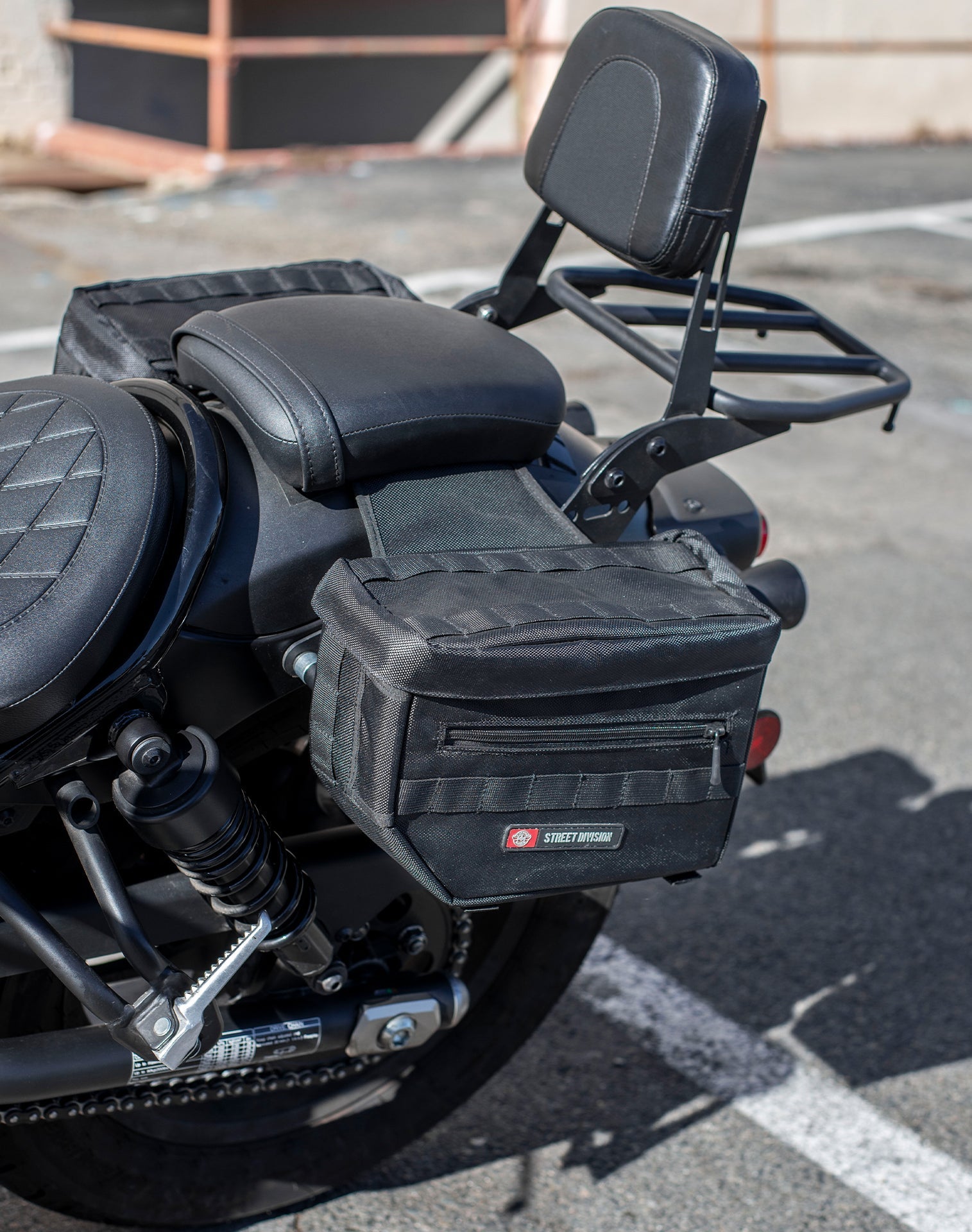 10L - Patriot Small Honda Rebel 500 Throw Over Alforjas