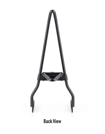 Iron Born Blade 25" Sissy bar with Foldable Luggage Rack para Harley Softail Low Rider Matte Black