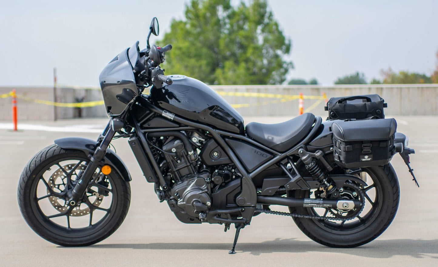 10L - Incognito Quick Mount Small Honda Rebel 1100 Solo Alforja (Left Only)