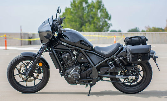 10L - Incognito Quick Mount Small Honda Rebel 1100 Solo Alforja (Left Only)