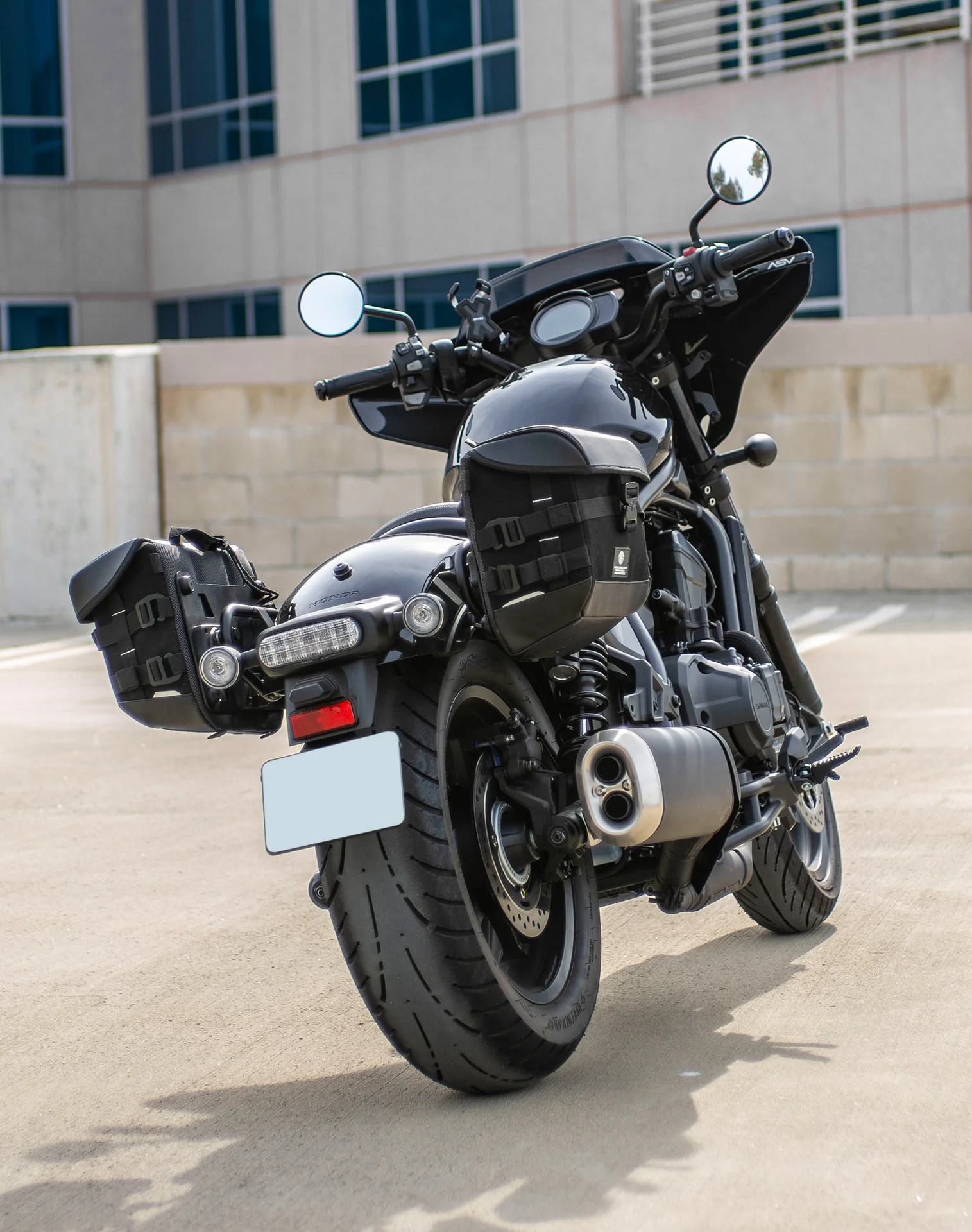 10L - Incognito Quick Mount Small Honda Rebel 1100 Solo Alforja (Left Only)
