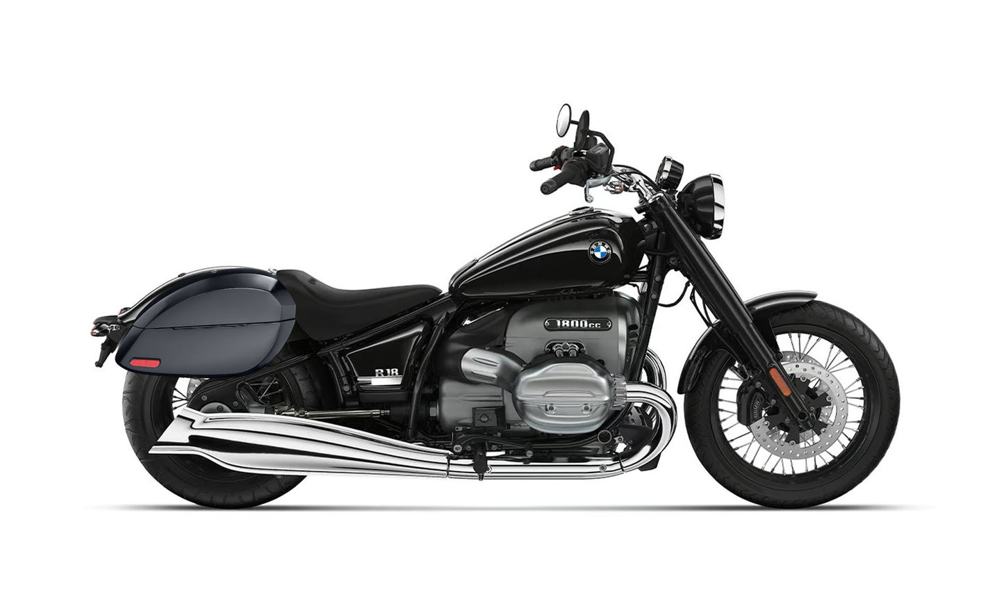 28L - Phantom Large BMW R18 Painted Motocicleta Hard Alforjas
