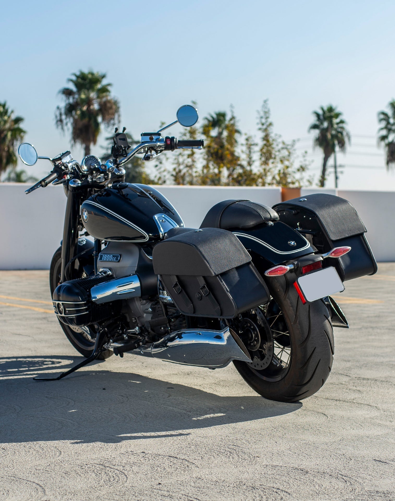 28L - Baelor Medium Hard Mount BMW R18 Motocicleta Alforjas