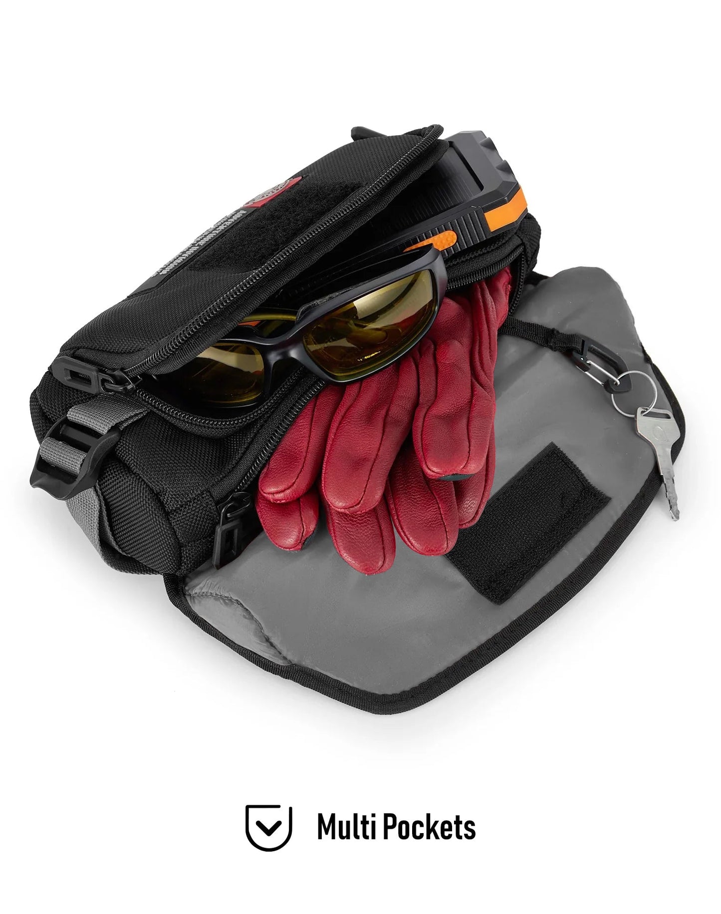 1L - Explorer Bolsa para manubrio para Adventure Touring Motocicleta