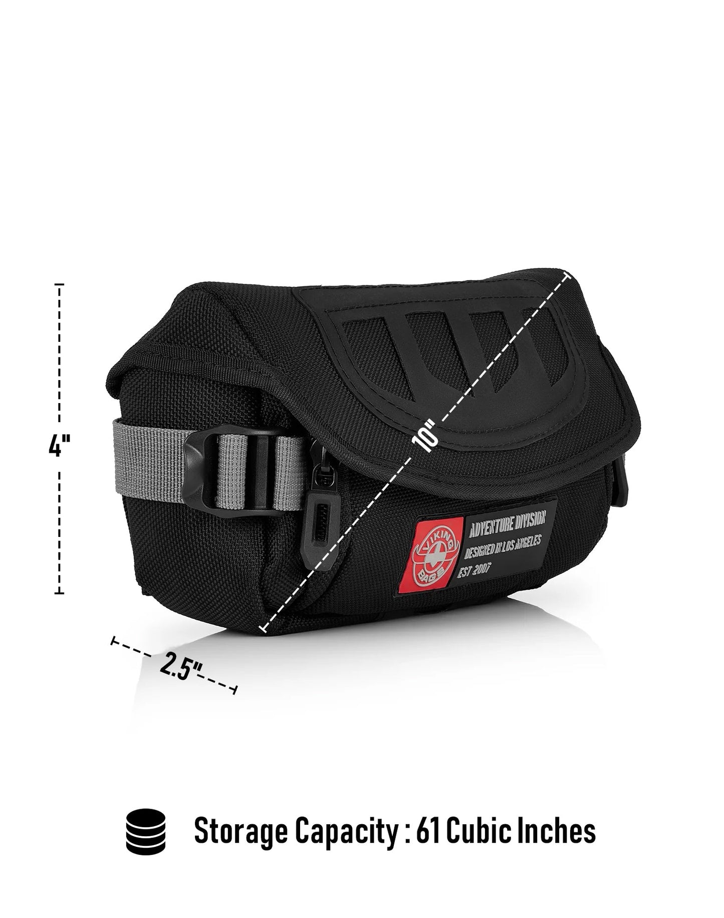 1L - Explorer Bolsa para manubrio para Adventure Touring Motocicleta