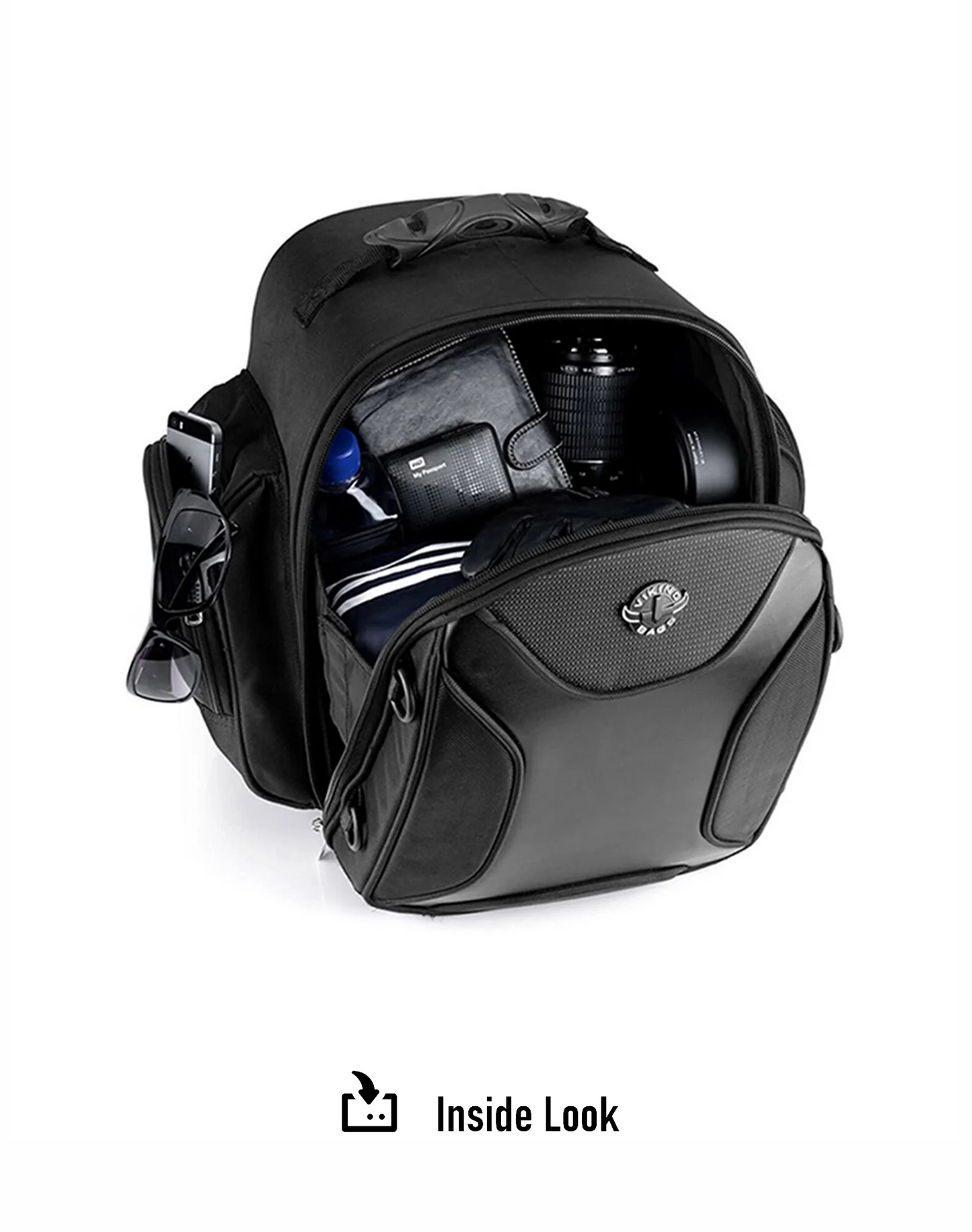27L - Dagr Large BMW Motocicleta Bolsa para Sissy bar