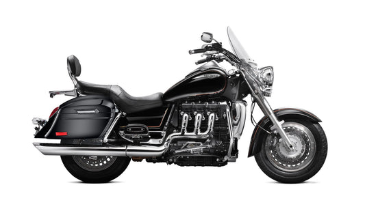 44L - Lamellar Stallion Extra Large Triumph Rocket III Touring Painted Motocicleta Hard Alforjas