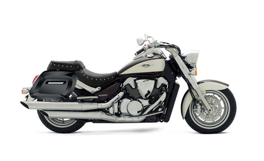 40L - Lamellar Raven Extra Large Suzuki Boulevard C109 Painted Motocicleta Hard Alforjas