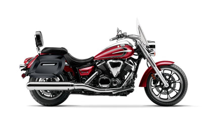 40L - Lamellar Raven Extra Large Yamaha V Star 950 Tourer Painted Motocicleta Hard Alforjas