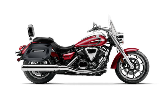 40L - Lamellar Raven Extra Large Yamaha V Star 950 Tourer Painted Motocicleta Hard Alforjas