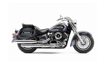 40L - Lamellar Raven Extra Large Yamaha V Star 1100 Classic XVS11A Painted Motocicleta Hard Alforjas