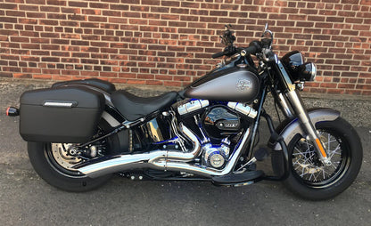 Viking License Plate And Turn Signal Relocation Kit para Harley Davidson Softail Slim FLS