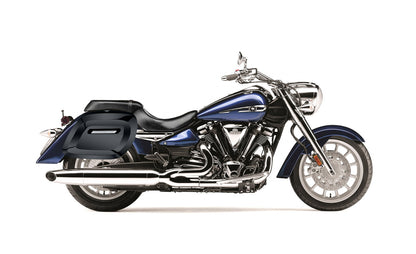 40L - Lamellar Raven Extra Large Yamaha Stratoliner XV 1900 Painted Motocicleta Hard Alforjas