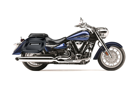 40L - Lamellar Raven Extra Large Yamaha Stratoliner XV 1900 Painted Motocicleta Hard Alforjas