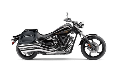 40L - Lamellar Raven Extra Large Yamaha Raider Painted Motocicleta Hard Alforjas