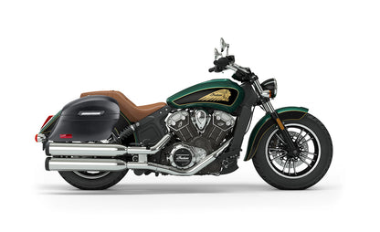 44L - Lamellar Stallion Extra Large Indian Scout Matte Motocicleta Hard Alforjas