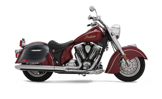 44L - Lamellar Stallion Extra Large Indian Chief Deluxe Matte Motocicleta Hard Alforjas