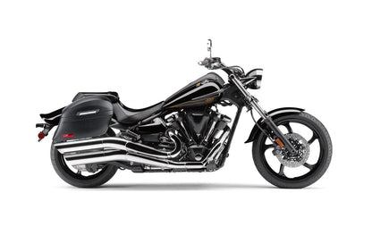 44L - Lamellar Stallion Extra Large Yamaha Raider Matte Motocicleta Hard Alforjas