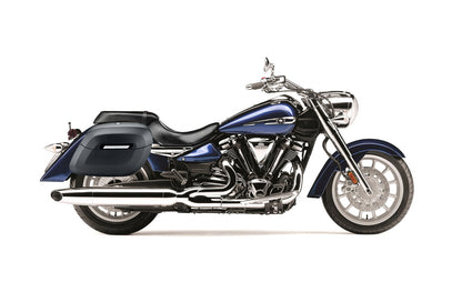 40L - Lamellar Raven Extra Large Yamaha Stratoliner XV 1900 Matte Motocicleta Hard Alforjas