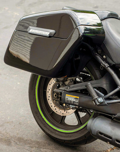42L - Baldur Extra Large Kawasaki Vulcan S VN650 Painted Motocicleta Hard Alforjas