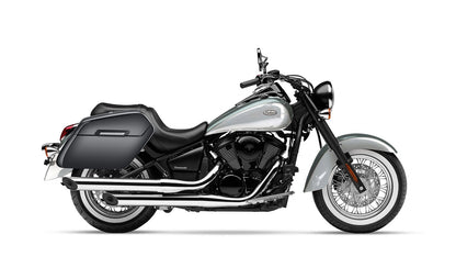 42L - Baldur Extra Large Kawasaki Vulcan 900 Classic VN900 Painted Motocicleta Hard Alforjas