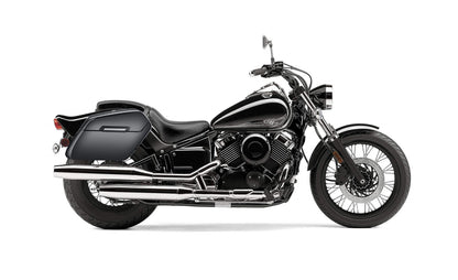 42L - Baldur Extra Large Yamaha V Star 650 Custom XVS65T Painted Motocicleta Hard Alforjas