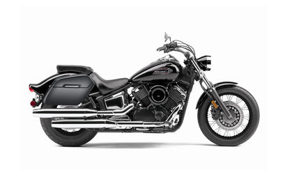 42L - Baldur Extra Large Yamaha V Star 1100 Custom XVS11T Painted Motocicleta Hard Alforjas